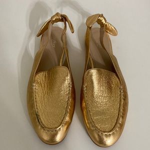 Gold Botkier Slingback Flats